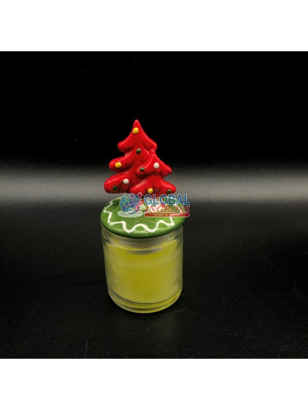 VASETTO C/CANDELA NATALE
