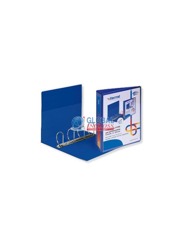 RACCOGLITORE D.65 BLU 4ANELLI D PERSONALIZZABILE