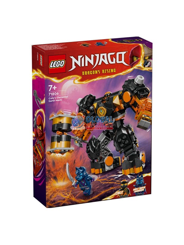 LEGO NINJAGO MECH ELEMENTO TERRA DI COLE