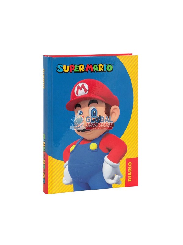 DIARIO SUPERMARIO STD BLU