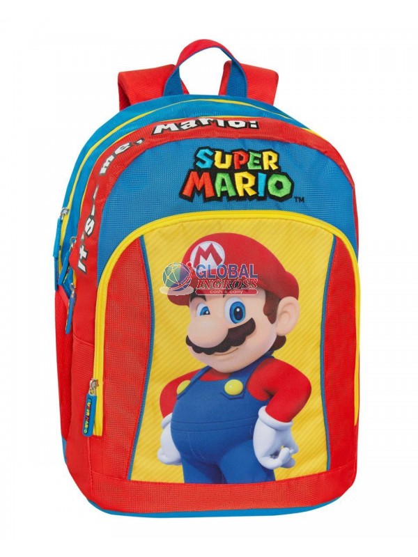 ZAINO SUPERMARIO ORGANIZZATO