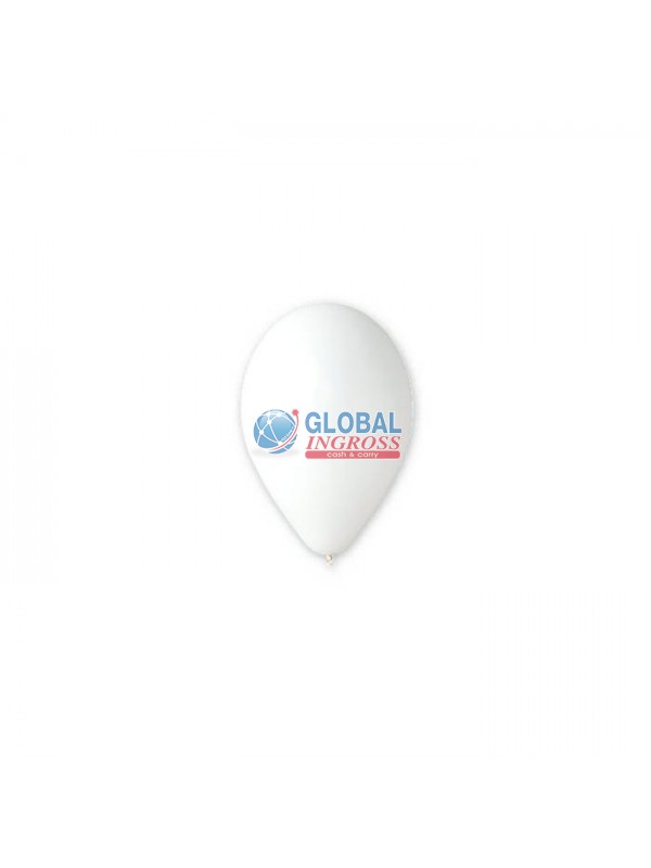 PALLONCINI MEDIUM 25pz BIANCHI 10'/26cm. (71110)