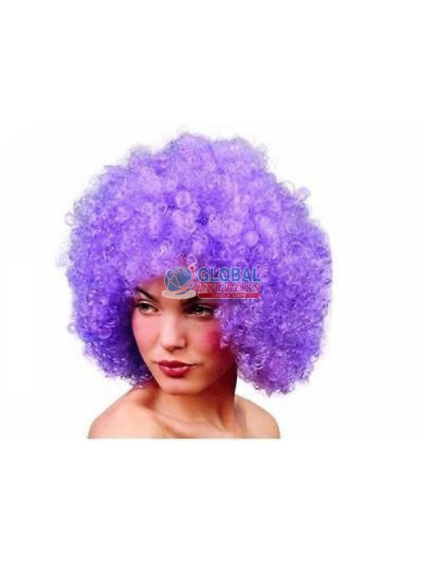 PARRUCCA RICCIOLINA VIOLA