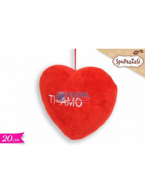 CUSCINO CUORE 20cm TI AMO