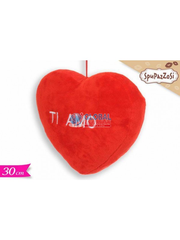 CUSCINO CUORE 30cm TI AMO