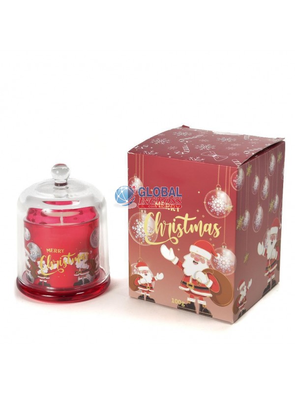 CANDELA PROFUMATA 100grVANILLA E WOOD 10cm