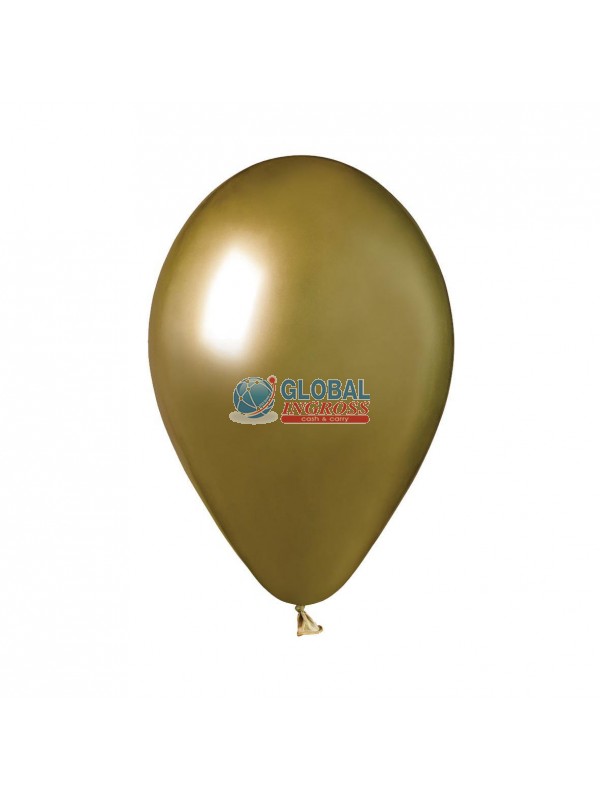 PALLONCINI GLOSSY 13'/33cm ORO 50pz