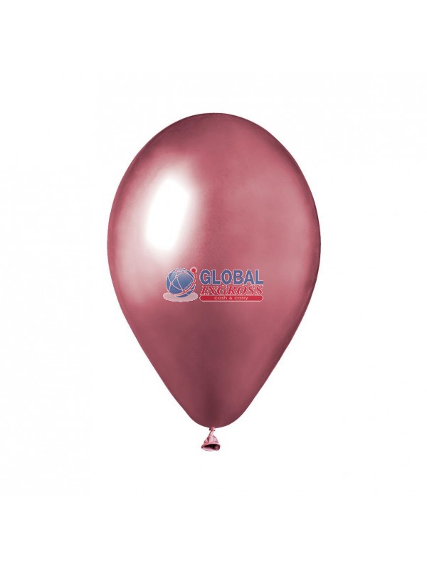PALLONCINI GLOSSY 13'/33cm ROSA 50pz