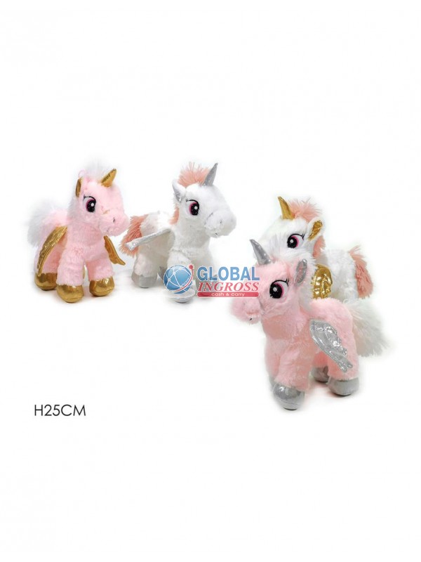 PELUCHE UNICORNO 25cm
