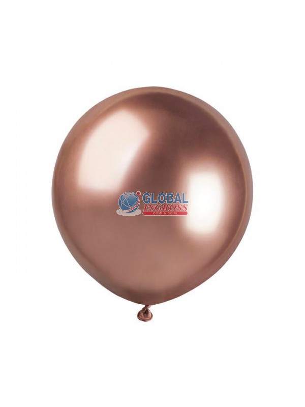PALLONCINI GLOSSY 19'/48cm ROSE GOLD 25pz