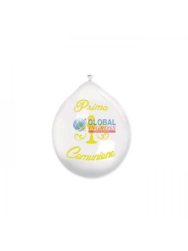PALLONCINI MEDIUM 20pz 1'COMUNIONE 10'/26cm
