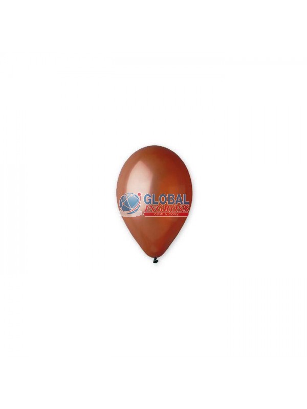 PALLONCINI LARGE 100pz MARRONE