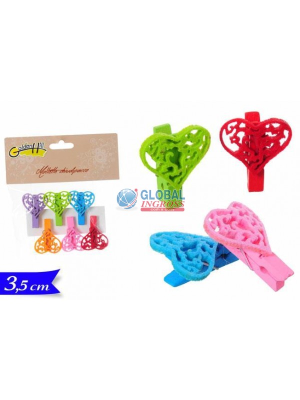 MOLLETTE C/CUORE COLORATO