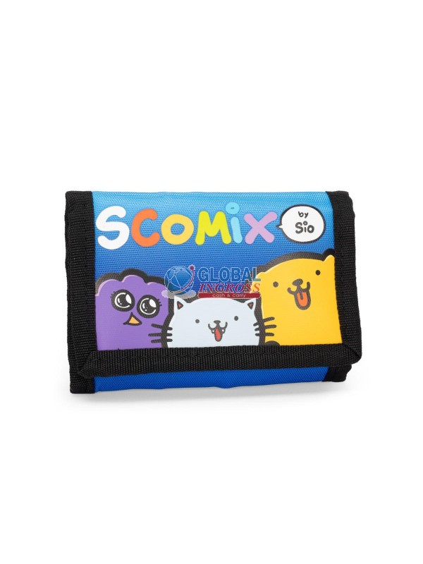PORTAFOGLIO SCOMIX ANIMALI