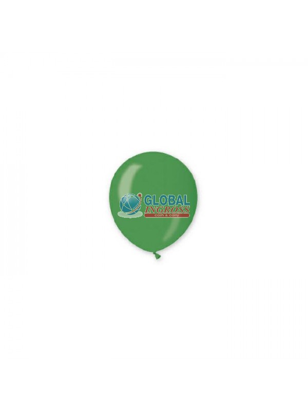 PALLONCINI METAL 5'VERDI 100pz