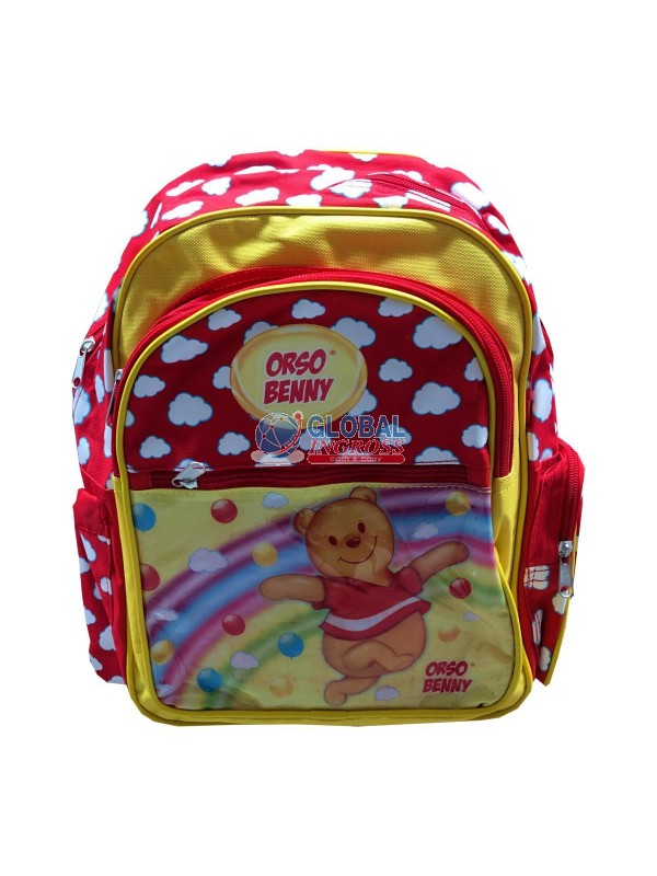 ZAINO ASILO ORSO BENNY C/3 TASCHE