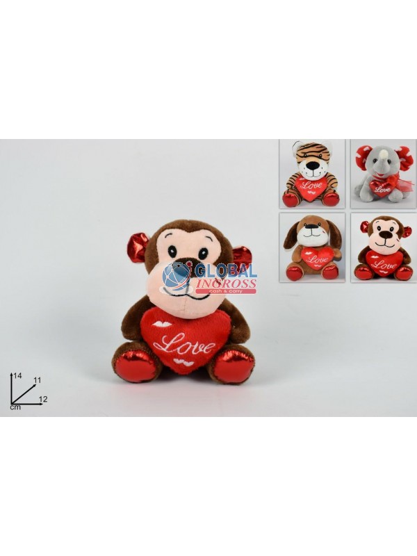 PELUCHE ANIMALETTI AMOROSI