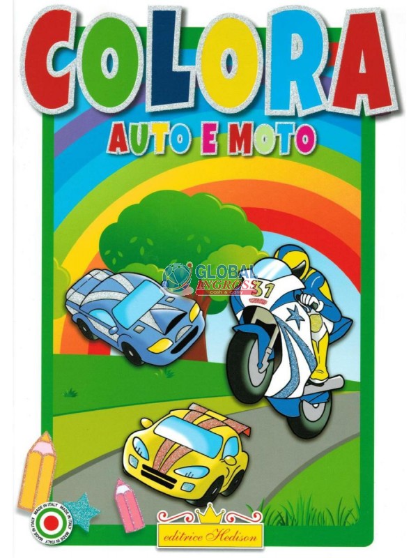 LIBRO COLORA AUTO E MOTO.