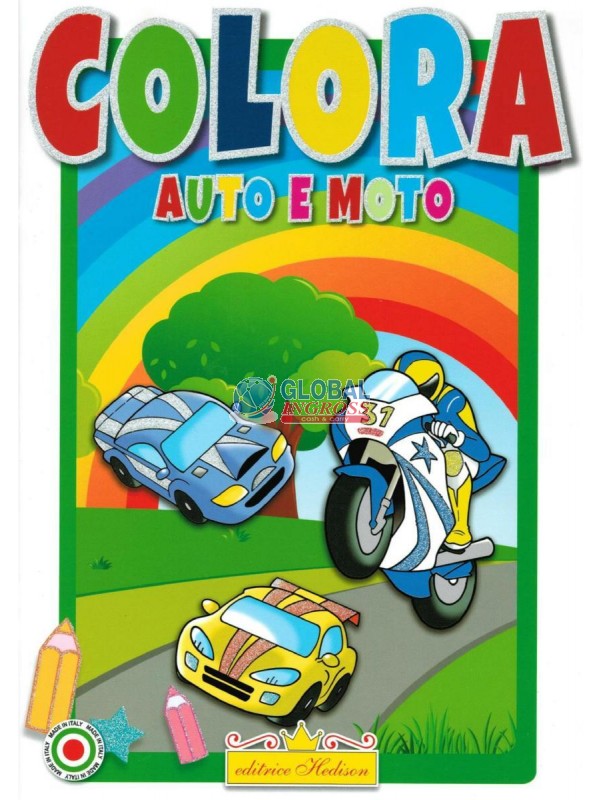 LIBRO COLORA AUTO E MOTO