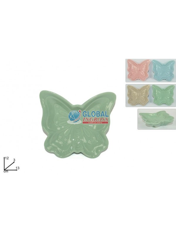 PIATTINO FARFALLA 12cm