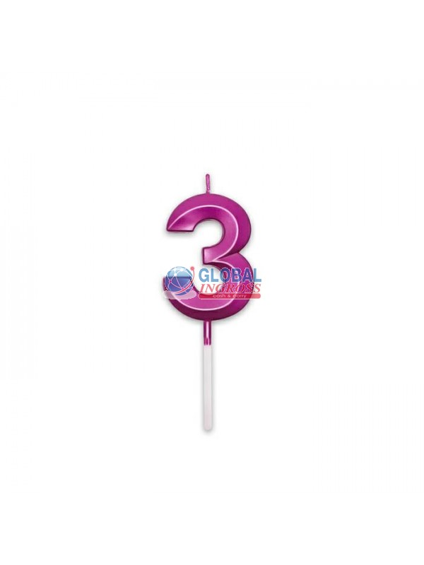 CANDELINA PRESTIGE FUXIA 3