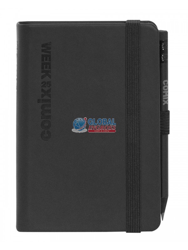 AGENDA 2025 COMIX POCKET WEEK BLACK