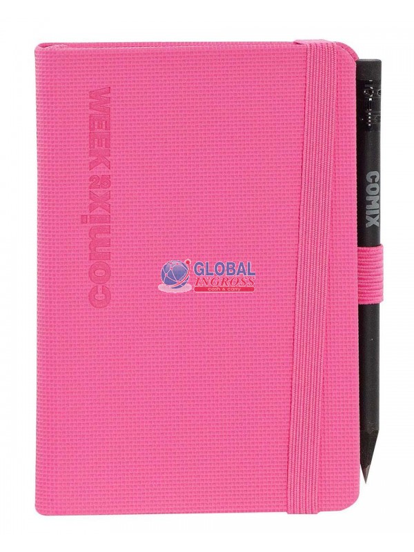 AGENDA 2025 COMIX POCKET WEEK PINK TX