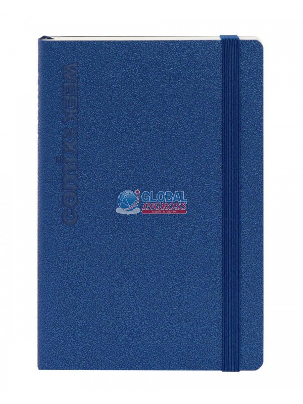 AGENDA 2025 COMIX MEDIUM WEEK LUXURY BLUE