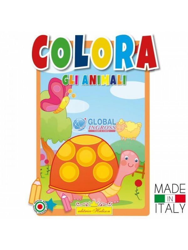 LIBRO COLORA ANIMALI 2