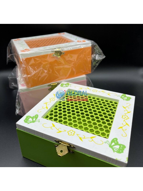 SCATOLA LEGNO DECORO PASQUA