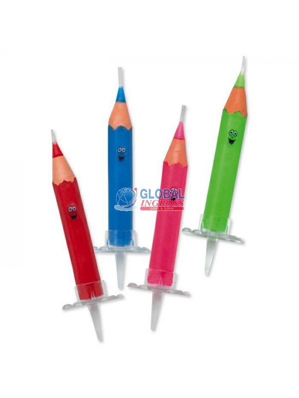 CANDELINE MATITA 4pz