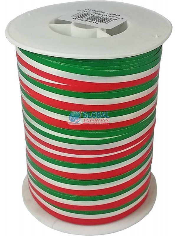 NASTRO TRICOLORE 10x250ITALIA col.F