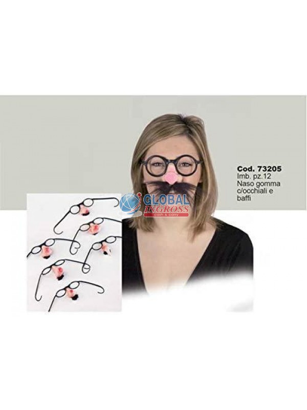 NASO GOMMA C/OCCHIALI EBAFFI