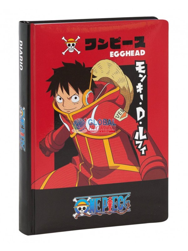DIARIO ONE PIECE STD NERO