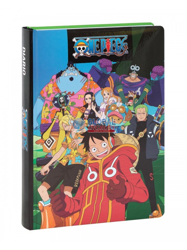 DIARIO ONE PIECE STD VERDE