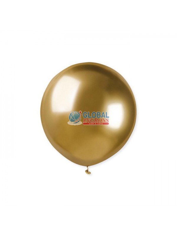 PALLONCINI GLOSSY 19'/48cm ORO 25pz