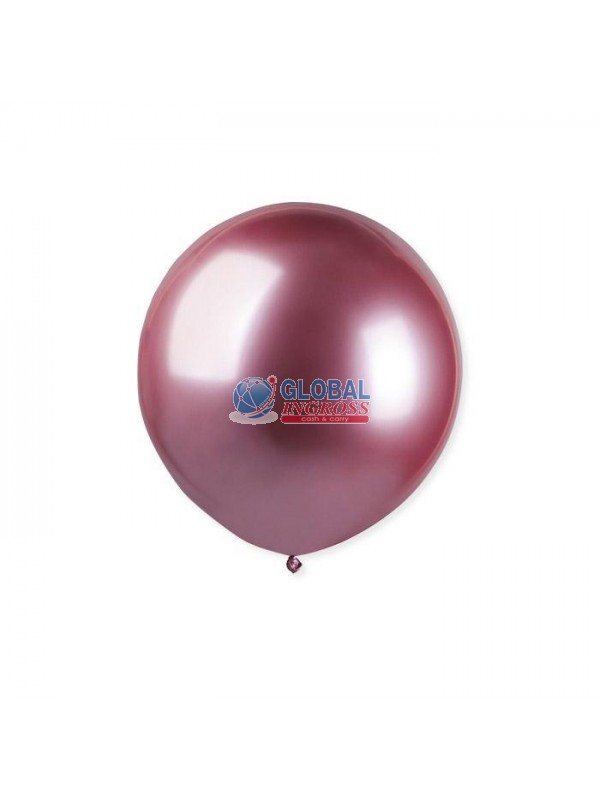 PALLONCINI GLOSSY 19'/48cm ROSA 25pz