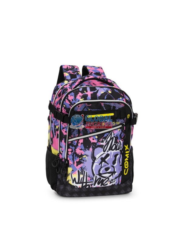 ZAINO COMIX WBS BEAR ORGANIZZATO