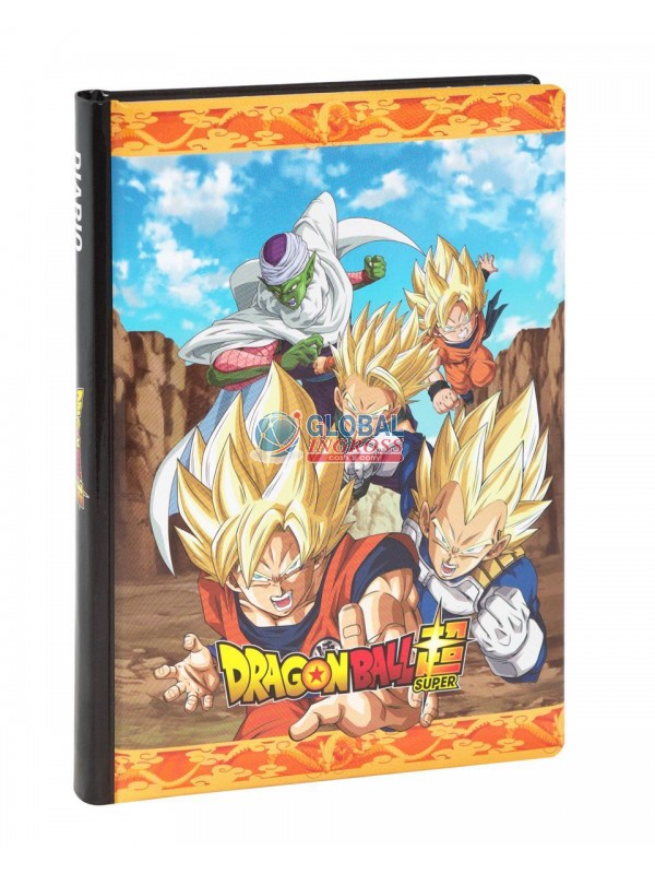 DIARIO DRAGON BALL DBS STD NERO