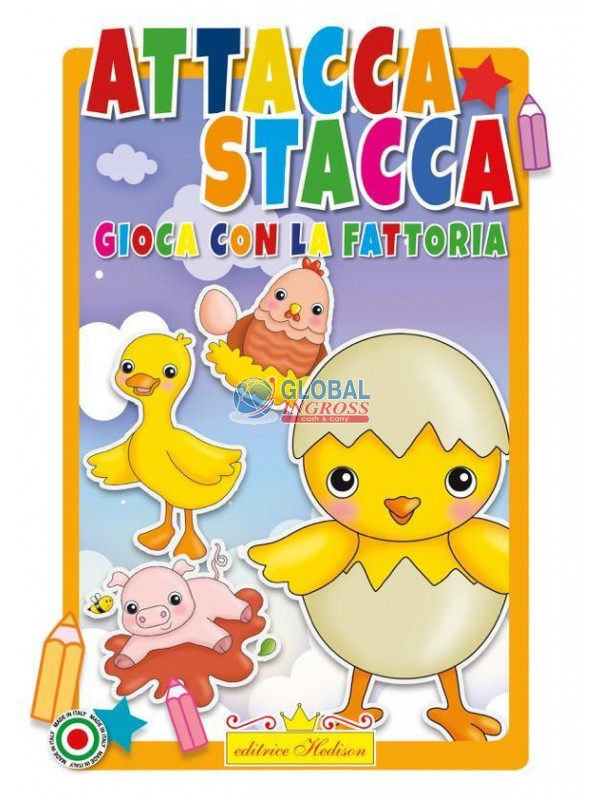 LIBRO ATTACCA STACCA FATTORIA