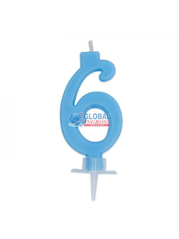 CANDELINA CERA CELESTE 6