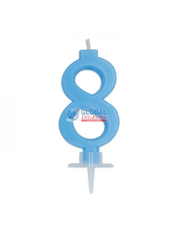CANDELINA CERA CELESTE 8