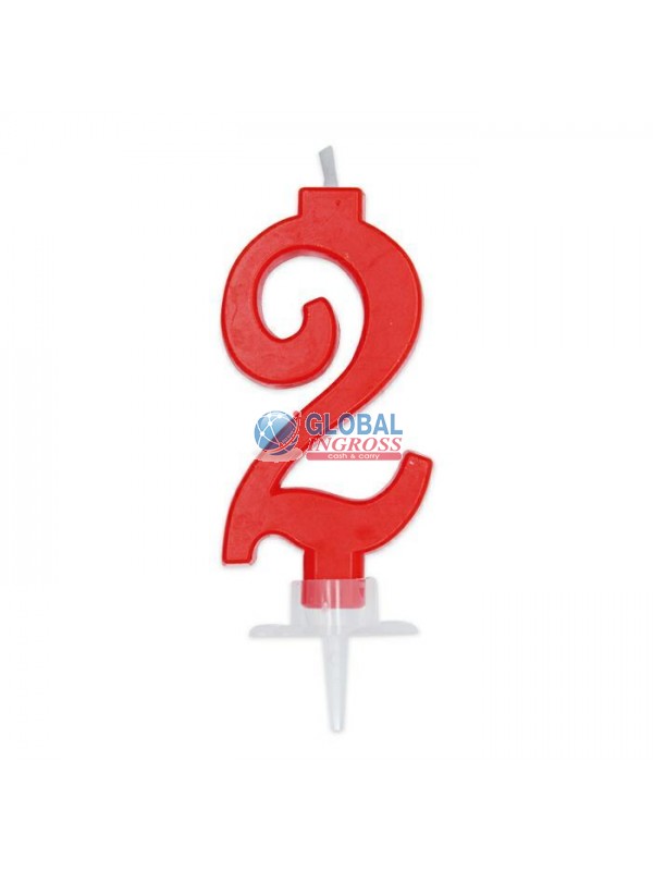 CANDELINA CERA ROSSA 2