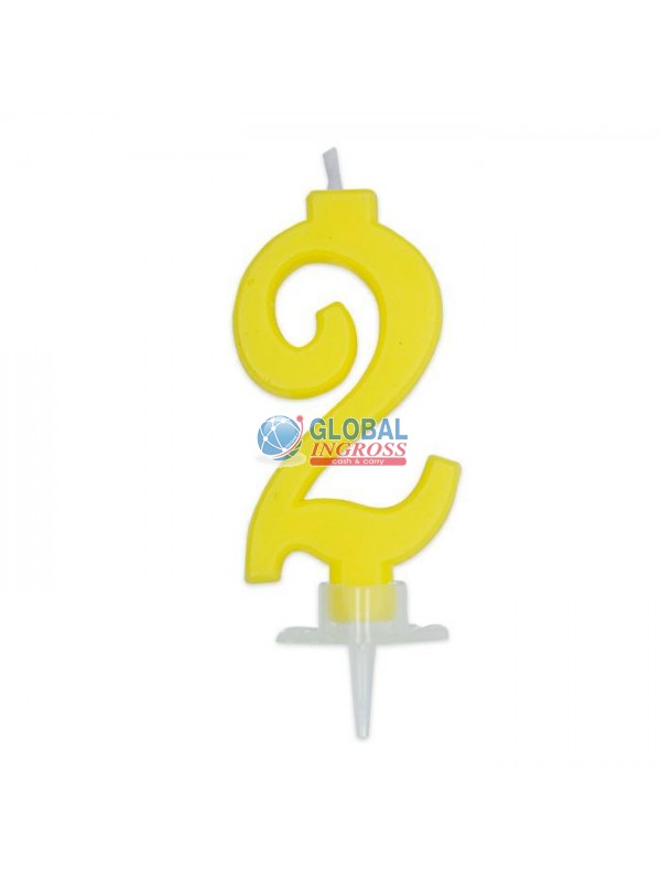 CANDELINA CERA GIALLA 2