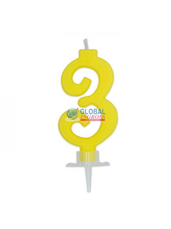 CANDELINA CERA GIALLA 3