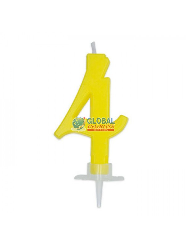 CANDELINA CERA GIALLA 4