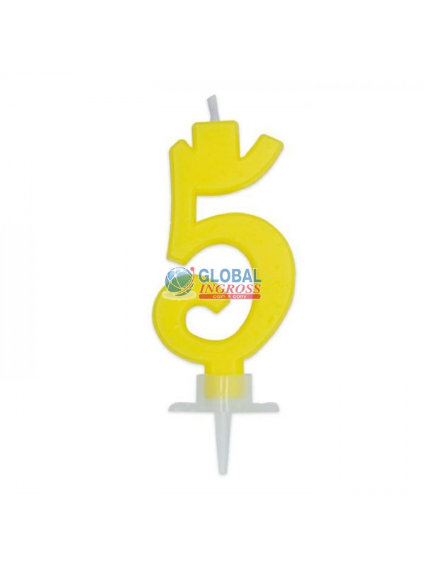 CANDELINA CERA GIALLA 5