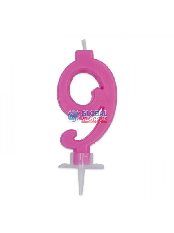 CANDELINA CERA FUXIA 9