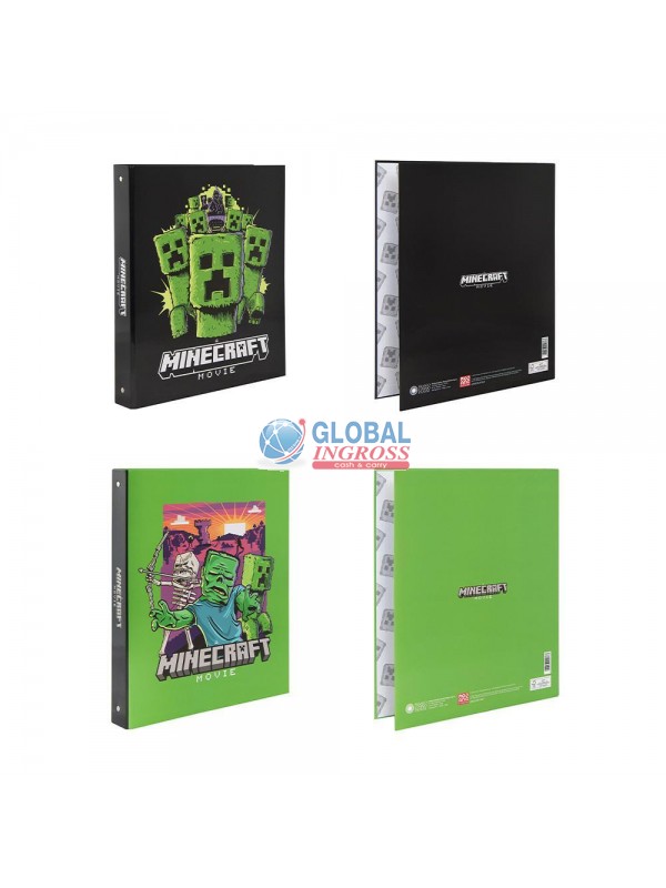COPERTINA ANELLI MINECRAFT MOVIE