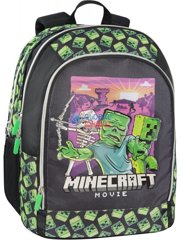 ZAINO MINECRAFT MOVIE ORGANIZZATO